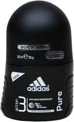Dezodorant Adidas Action3 deo roll-on men Pure 