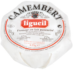 Ligueil camembert francuski 125g