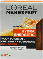 L&#039;Oréal Paris Men Expert Hydra Energetic Woda po goleniu High Power 100 ml