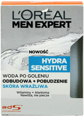 L&#039;Oréal Paris Men Expert Hydra Sensitive Woda po goleniu skóra wrażliwa 100 ml