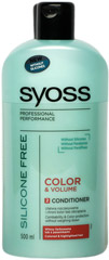 Zestaw Syoss Szampon Silic Free Color 500ml + Syoss Balsam 500ml 