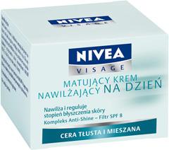 Krem Nivea Visage matujący nawilżający na dzień do cery tłustej i mieszanej
