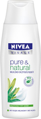 Nivea visage pure&amp;natural mleczko oczyszczające 