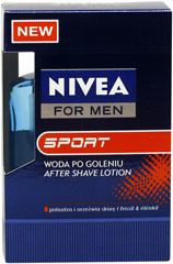 Woda Nivea For Men Sport po goleniu 