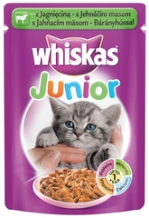 Karma Whiskas Junior jagnięcina (K)