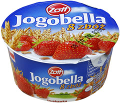 Jogurt Jogobella 8 zbóż standard rożne smaki