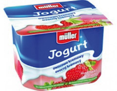 Jogurt Muller truskawka  