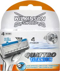 Wilkinson nożyki quattro titanium/4szt 