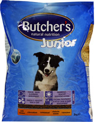Butcher&#039;s junior karma sucha z kurczakiem dla psa/3000g 