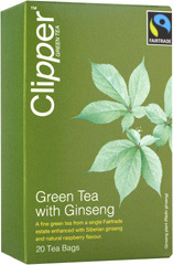 Herbata Clipper zielona z żeń-szeniem