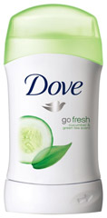 Antyperspirant Dove sztyft Go Fresh cucumber&amp;green fresh touch