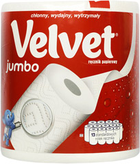 Ręcznik papierowy Velvet jumbo 1szt 
