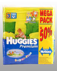 Pieluszki Huggies 3 od 5 do 9 kg