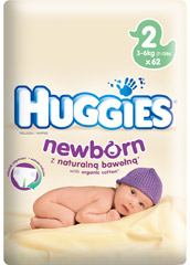 Pieluszki Huggies Newborn 2 3-6 kg 