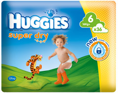 Huggies Huggies Super Dry 6 16kg+ 