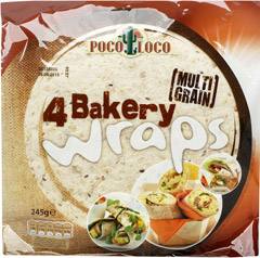 Wraps poco loco wielozbożowe tortille 