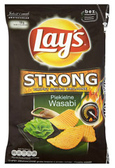 Chipsy Lay&#039;s strong piekielne wasabi
