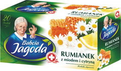 Herbata Babcia Jagoda rumianek z miodem i cytrytną
