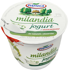 Jogurt Milandia z mascarpone do sałatek i deserów 