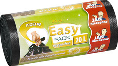 JN Worki HD Easy-pack czarne 20l 40szt