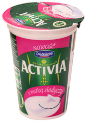 Jogurt Activia naturalny  z nutką słodyczy