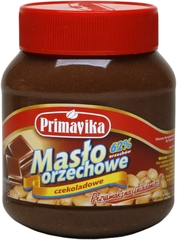 Masło Primavika orzechowo - czekoladowe