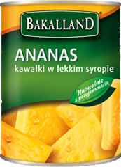 Ananas Bakalland kawałki