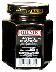 Jagody Rolnik w syropie 