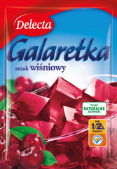 Galaretka Delecta wiśniowa