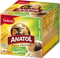 Kawa Anatol zbożowa o smaku wanilii 