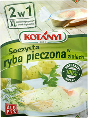 Przyprawa Kotanyi Soczysta ryba zapiekana w ziołach 