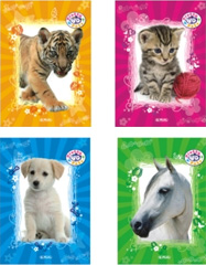 Zeszyt Pretty Pet w linie A5 16 kartek 