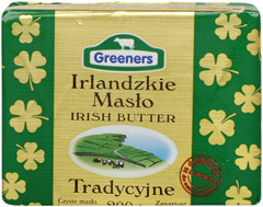 Masło Irlandzkie Greners tradycyjne 