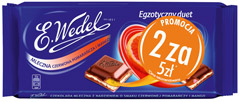 Czekolada Wedel Pomarańcza i mango 2x100g 