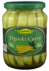 Ogórki Curry Dagoma 