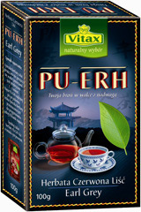 Herbata Vitax  pu-erh Earl grey 