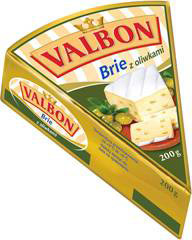 Ser Valbon Brie z oliwkami 