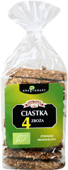 Ciastka 4 zboża bio 