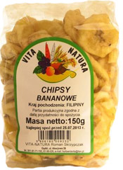 Chipsy bananowe Vita-Natura