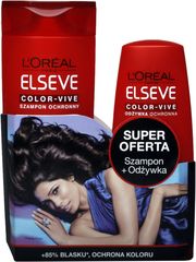 Elseve szampon colorvive 400ml + odżywka 200ml 