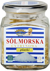Sól morska Royal Brand cypryjska w płatkach cytrynowa 