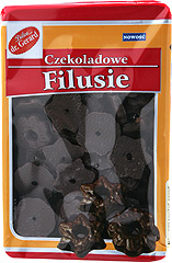 Ciastka Filusie czekoladowe