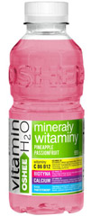Oshee Vitamin Water Napój niegazowany o smaku czerwonych winogron i dragonfruit 555 ml