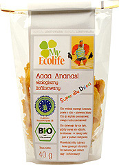 Ananas Myecolife ekologiczny liofilizowany Bio