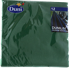 Serwetki Duni Dunilin ciemna zieleń