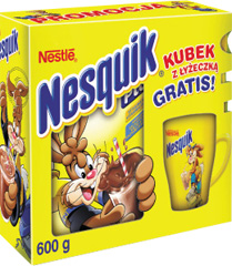 Kakao Nesquik + kubek gratis 
