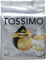 Kawa tassimo caffe crema mielona w kapsułkach 16szt/144g 
