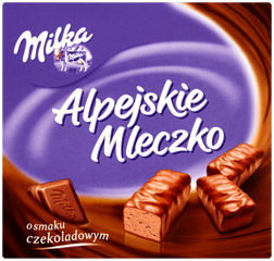 Alpejskie Mleczko Milka czekoladowe 