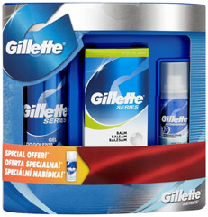 Zestaw podarunkowy Gillette Perfect Personal Protection - Żel + Balsam + Antyperspirant