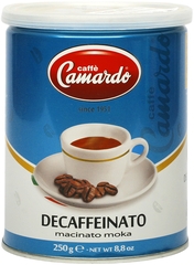 Kawa Camardo mielona bezkofeinowa
